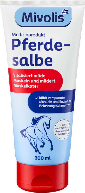 Mivolis Pommade au cheval, 200 ml