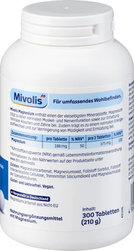 Mivolis Magnésium comprimés 300 pc 210 g