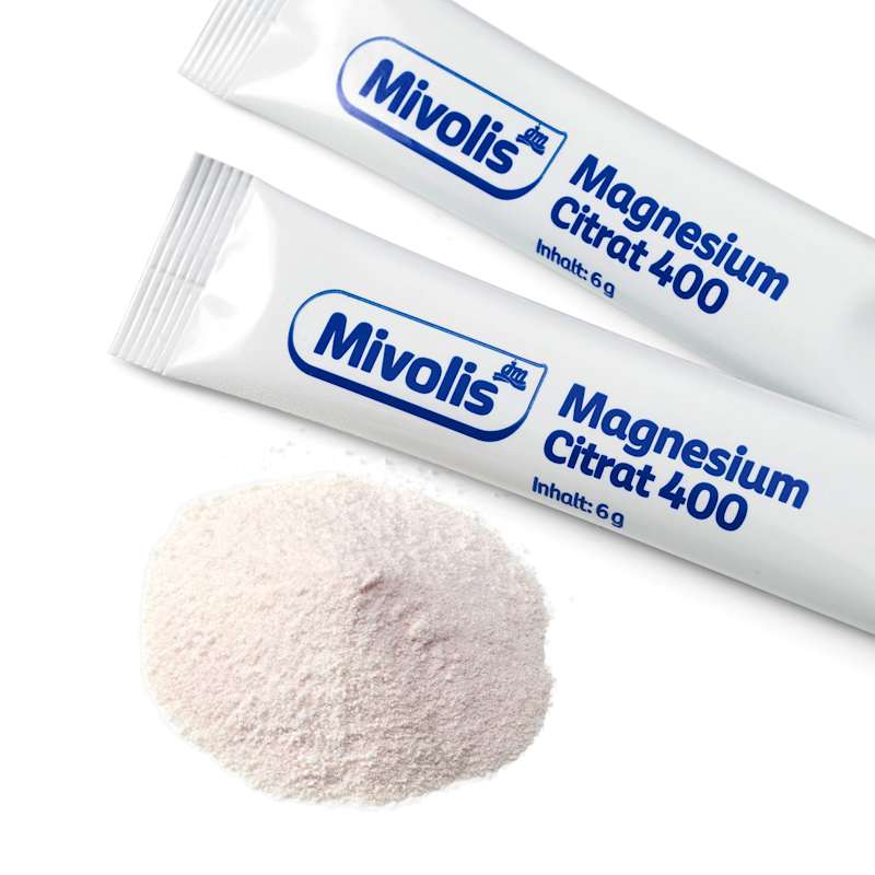 Mivolis Citrate de magnésium 400 granulés sticks 20 pc 120 g