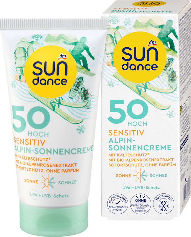 SUNDANCE crème solaire Alpin sensitive protection froid LSF 50 50 ml