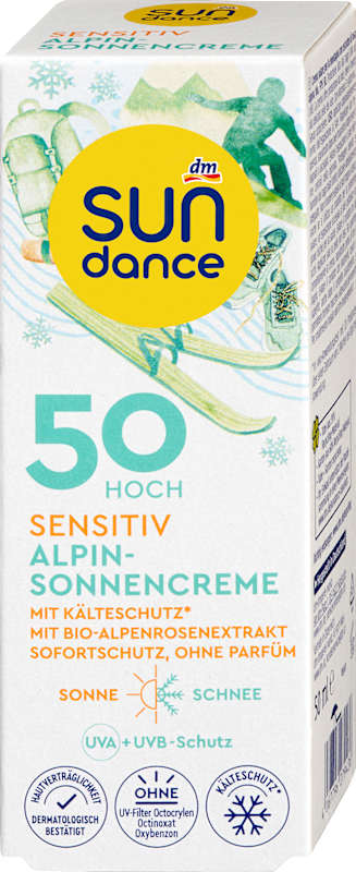 SUNDANCE crème solaire Alpin sensitive protection froid LSF 50 50 ml