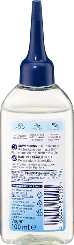Balea med Tonique cuir chevelu Ultra sensitive Mer Morte 100 ml