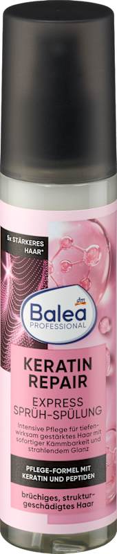 Balea Après-shampooing en spray Keratin Repair Express 150 ml