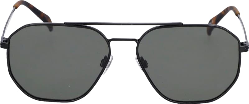 SUNDANCE Lunettes de soleil adulte aviateur monture noire 1 pc