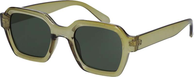 SUNDANCE lunettes de soleil adulte monture carrée vert-marron 1 pc