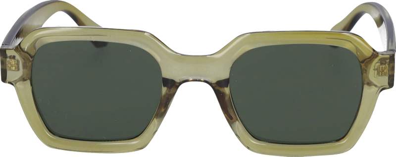 SUNDANCE lunettes de soleil adulte monture carrée vert-marron 1 pc