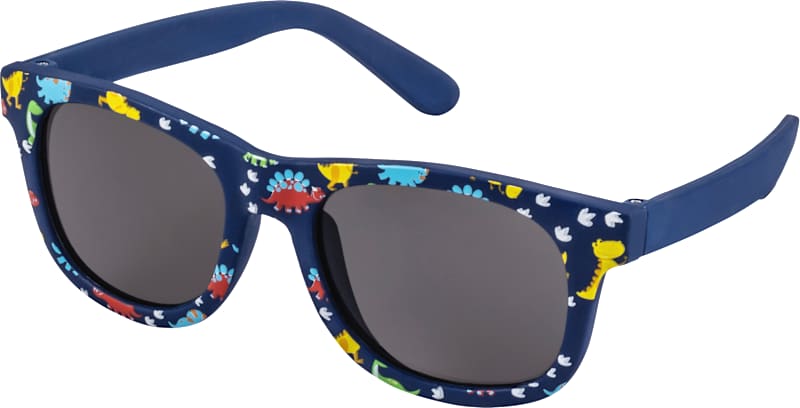 SUNDANCE Lunettes de soleil enfant monture bleue dinosaures 1 pièce