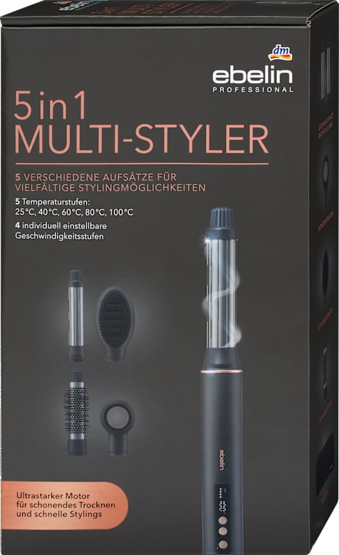 ebelin PROFESSIONAL Multi-Styler 5en1 1 pièce
