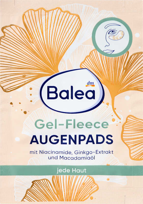 Balea Patchs yeux gel-tissu 1 paire 2 pièces