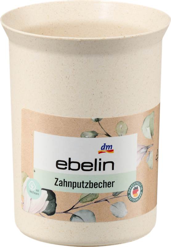 ebelin Gobelet à dents beige, 1 pc