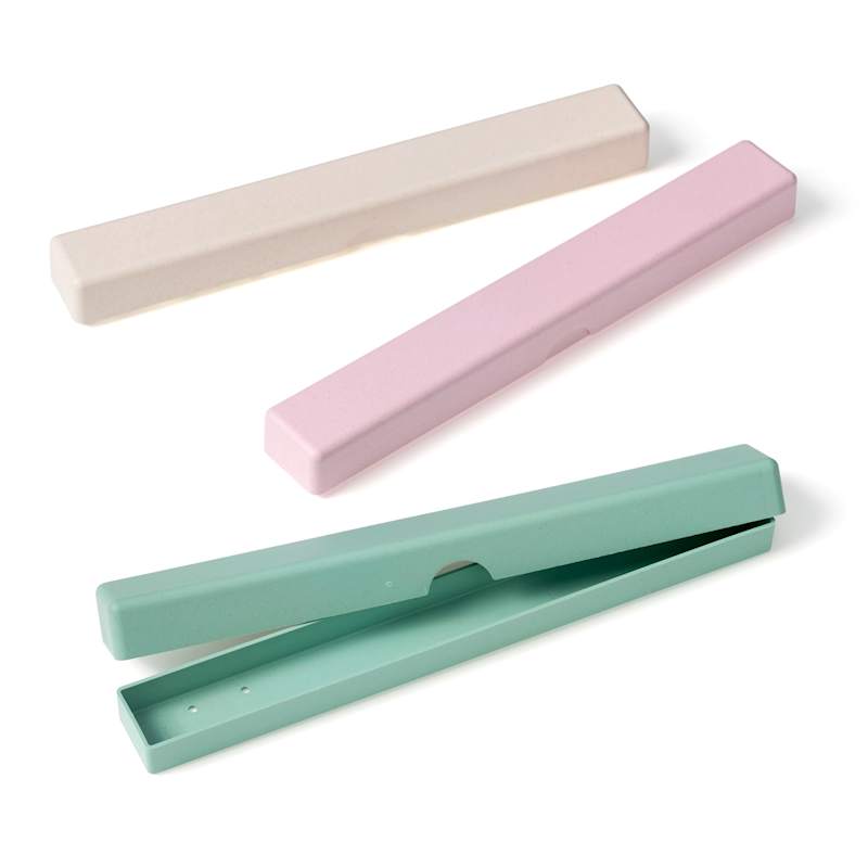 ebelin étui voyage pour brosses à dents beige 1 pièce