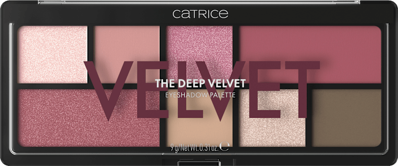 Catrice Fard à paupières Palette The Deep Velvet, 9 g — produit allemand authentique au Maroc