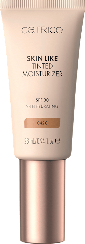 Catrice Fond de teint Skin Like Tinted Moisturizer LSF 30, 042C, 28 ml — produit allemand authentique au Maroc