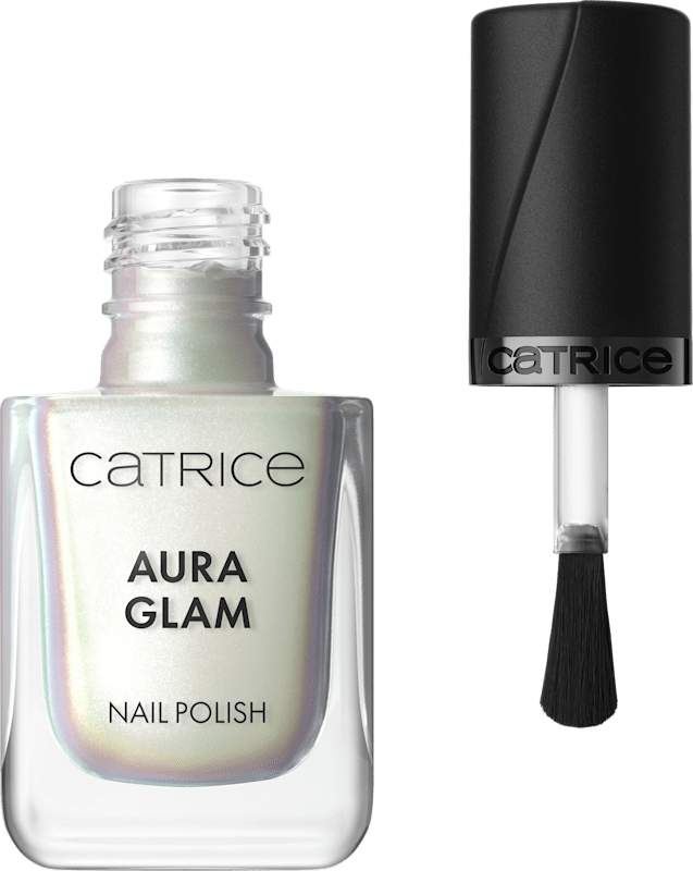 Catrice Vernis à ongles Aura Glam 010 Glacier Glow, 10,5 ml — produit allemand authentique au Maroc