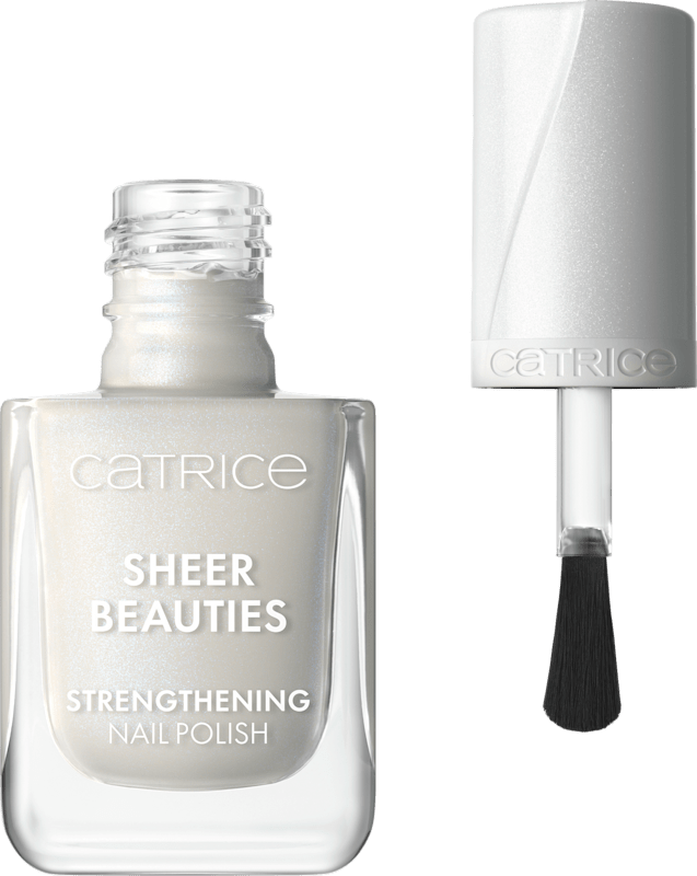 Catrice Vernis à ongles Sheer Beauties Strengthening 010 Milky Not Guilty, 10,5 ml — produit allemand authentique au Maroc