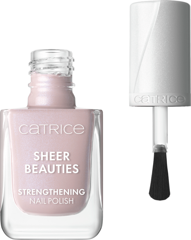 Catrice Vernis à ongles Sheer Beauties Strengthening 030 Barely Blushed, 10,5 ml — produit allemand authentique au Maroc