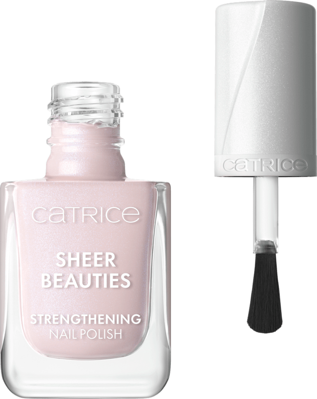 Catrice Vernis à ongles Sheer Beauties Strengthening 040 Fluffy Cotton Candy, 10,5 ml — produit allemand authentique au Maroc