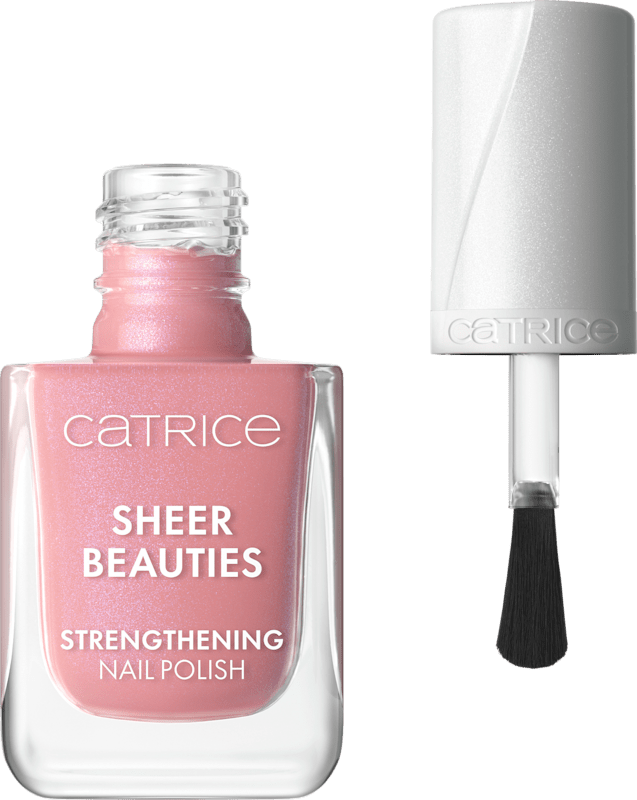 Catrice Vernis à ongles Sheer Beauties Strengthening 050 Peonies, Please!, 10,5 ml — produit allemand authentique au Maroc
