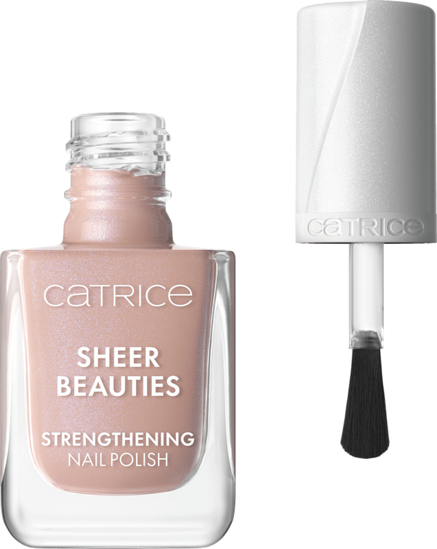 Catrice Vernis à ongles Sheer Beauties Strengthening 060 Nudie Beautie, 10,5 ml — produit allemand authentique au Maroc