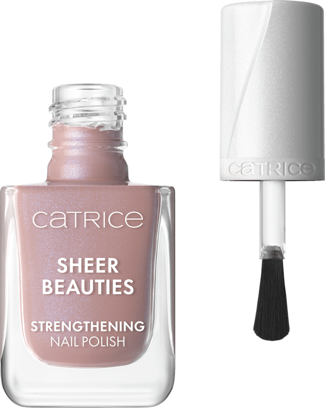 Catrice Vernis à ongles Sheer Beauties Strengthening 070 Dusty Romance, 10,5 ml — produit allemand authentique au Maroc