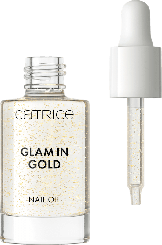 Catrice Huile à ongles Glam In Gold, 8 ml — produit allemand authentique au Maroc