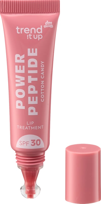 trend !t up gloss soin lèvres Power Peptide LSF 30 10 Cotton Candy 10 ml