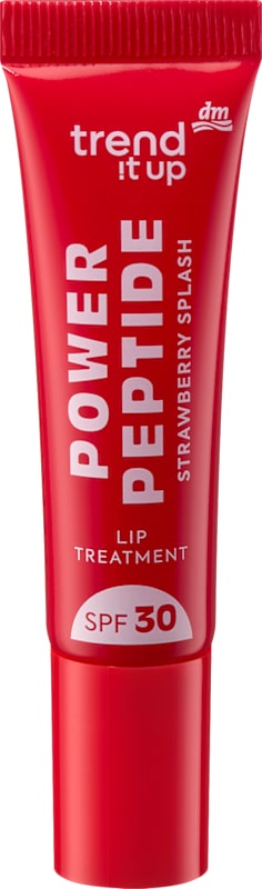 trend !t up Gloss à lèvres Power Peptide LSF 30 Lip Treatment 30 Strawberry Splash 10 ml