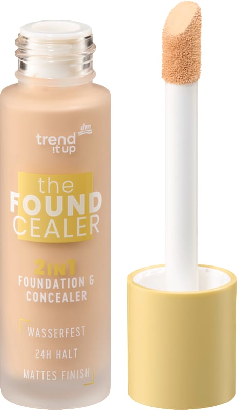 trend !t up Fond de teint & correcteur The Foundcealer 2en1 010, 30 ml