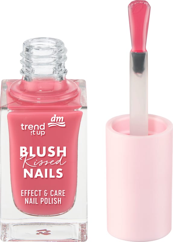 trend !t up Vernis à ongles Blush Kissed Nails Effect & Care 030, 8 ml