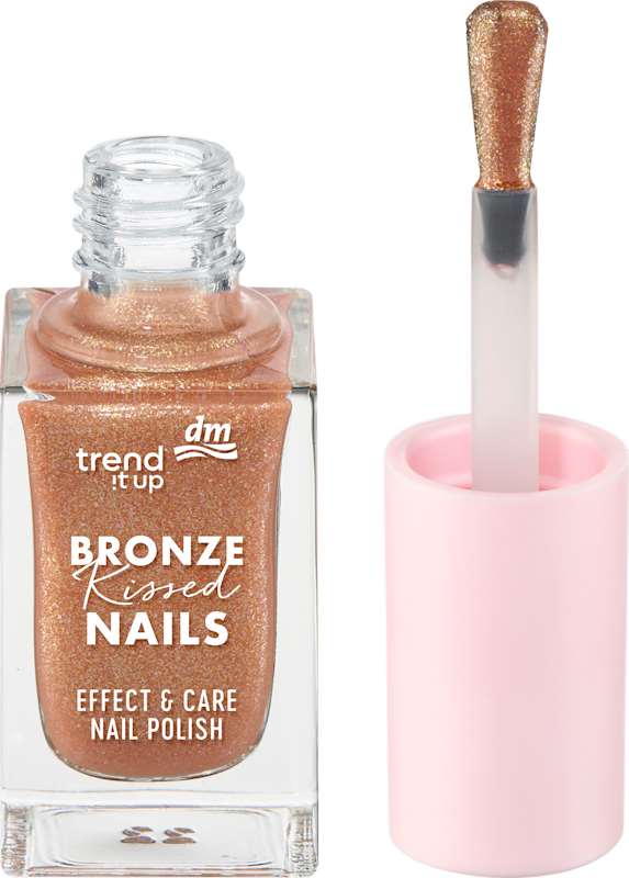 trend !t up Vernis à ongles Effect & Care Bronze Kissed Nails 010, 8 ml