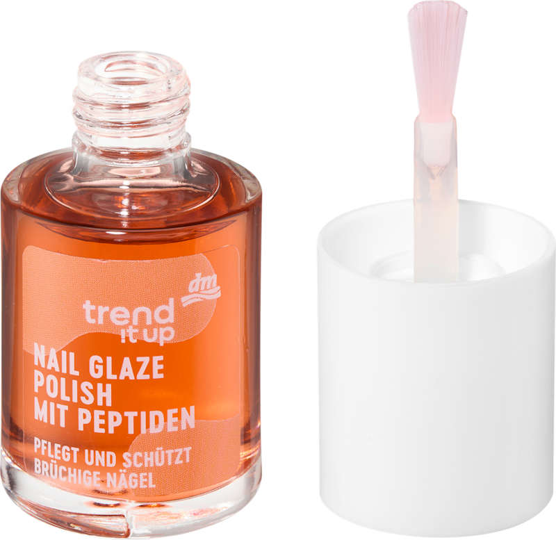 trend !t up Soin ongles Nail Glaze Polish aux peptides, 10,5 ml