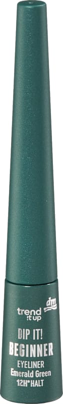 trend !t up Eyeliner Dip it! Beginner's 030 Emerald Green, 2,5 ml