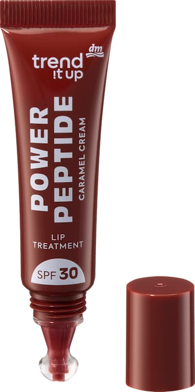 trend !t up Gloss à lèvres Power Peptide LSF 30 060 Caramel Cream 10 ml