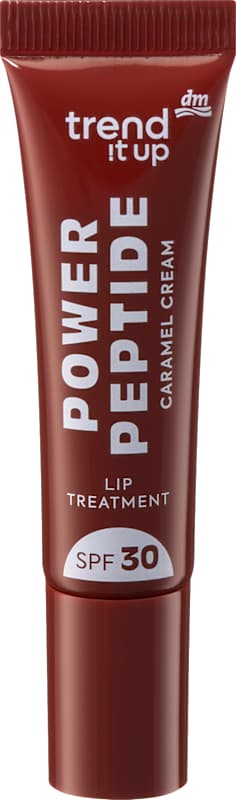 trend !t up Gloss à lèvres Power Peptide LSF 30 060 Caramel Cream 10 ml