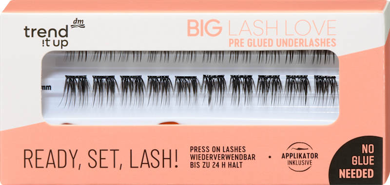 trend !t up Faux cils Big Lash Love Ready, Set, Lash! 20 pièces