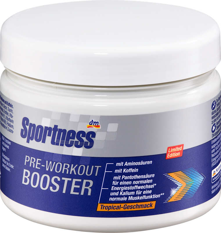Sportness Pre-Workout Booster tropical 290 g