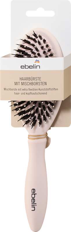 ebelin brosse à cheveux poils mixtes 1 pièce