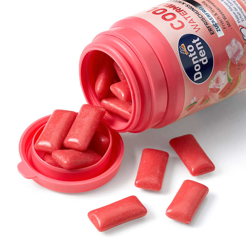 Dontodent Chewing-gum Cool Watermelon sans Sucre 50 pcs