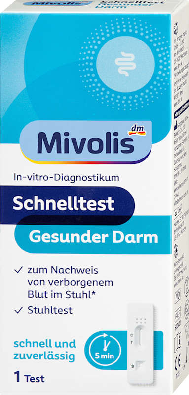 Mivolis Test rapide Intestin sain 1 application 1 pc
