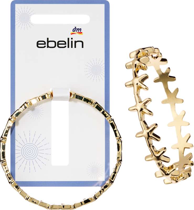ebelin Bracelet étoile de mer aspect doré, 1 pièce