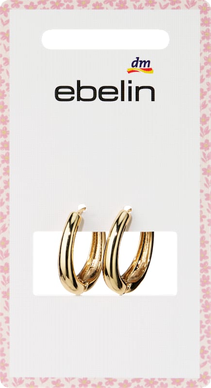 ebelin créoles aspect or 2 pièces