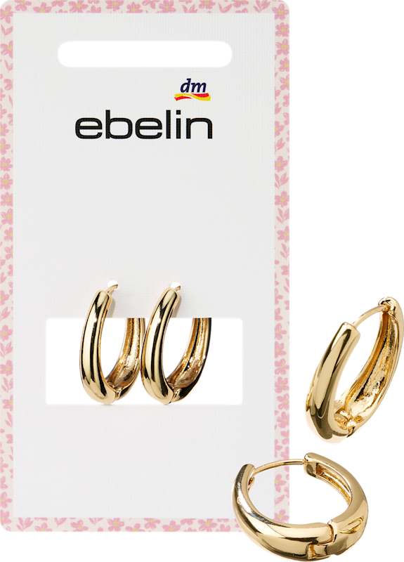 ebelin créoles aspect or 2 pièces