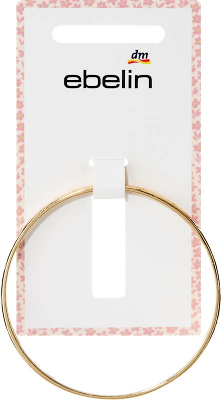 ebelin bracelet à fleurs aspect doré, 1 pièce