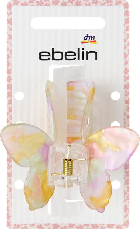 ebelin Pince à Cheveux Papillon multicolore 1 pc