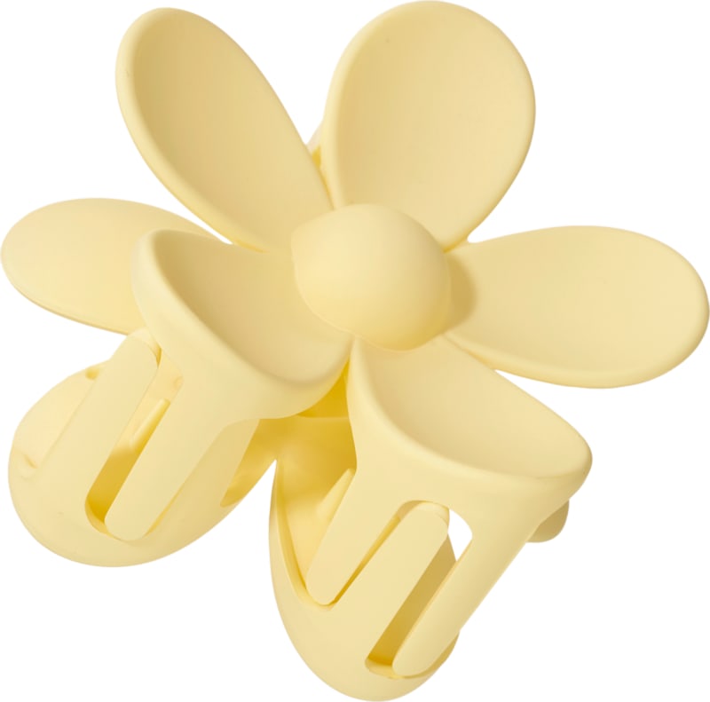 ebelin Pince à cheveux fleur, jaune, 1 pièce