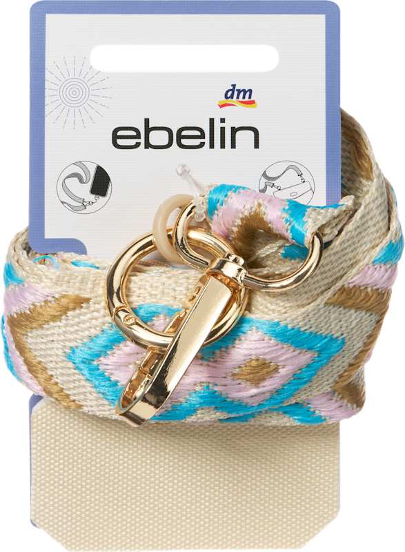 ebelin Cordon de téléphone à motifs, 1 pièce