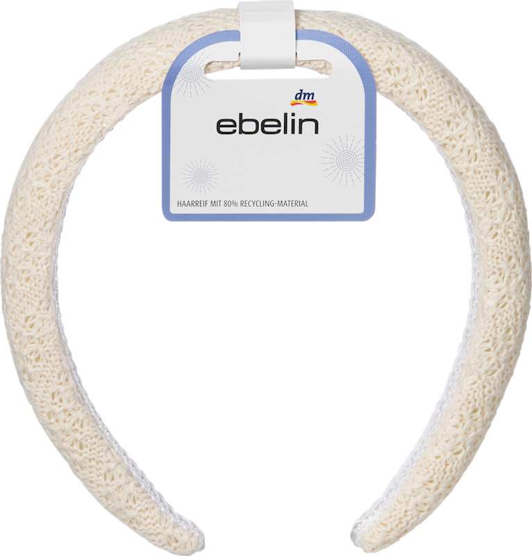 ebelin Serre-tête rembourré beige 1 pièce