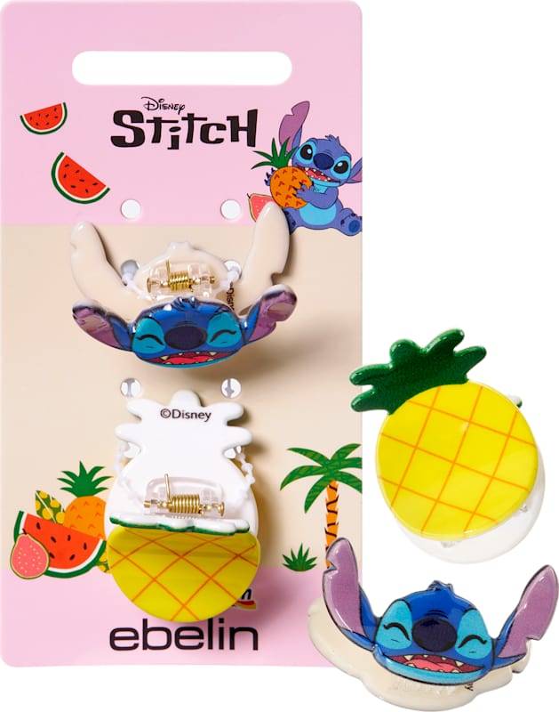 ebelin Pinces à cheveux Disney Lilo & Stitch, 2 pièces