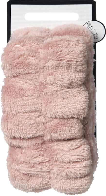 ebelin Bracelets de nettoyage visage rose 2 pièces