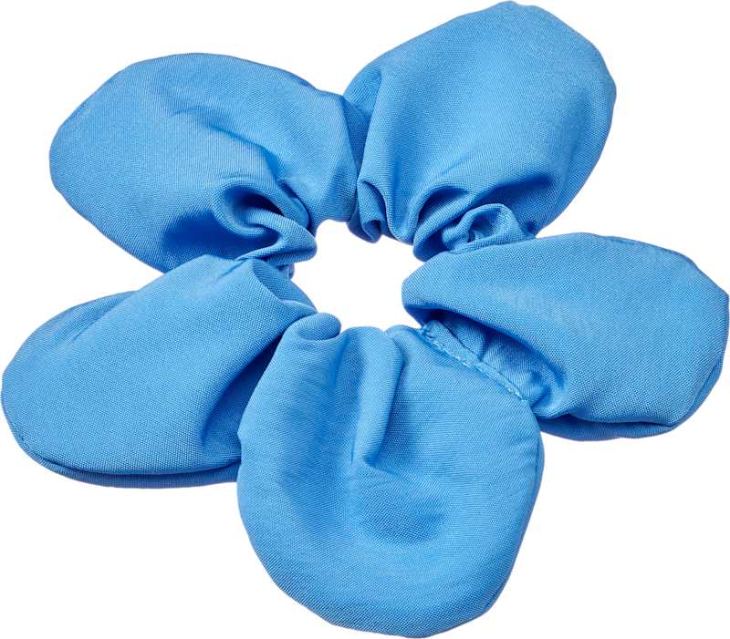 ebelin Chouchou forme fleur bleu 1 pc